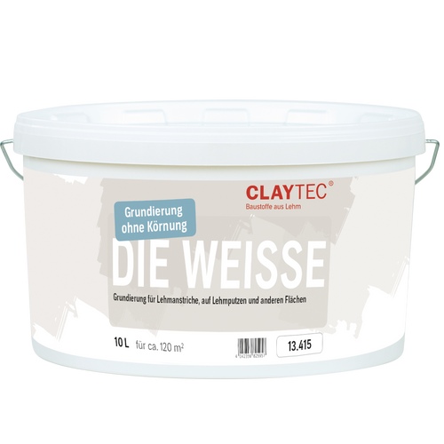 "DIE WEISSE" FEHÉR Alapozó - sima - 10 literes kiszerelésben